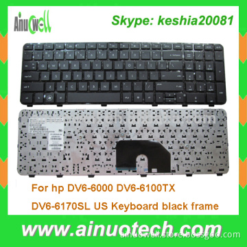 US Laptop Keyboard For hp DV6 DV6-6000 DV6-6100TX DV6-6170SL English notebook keyboard silver black UK SP FR IT AR RU GR GR